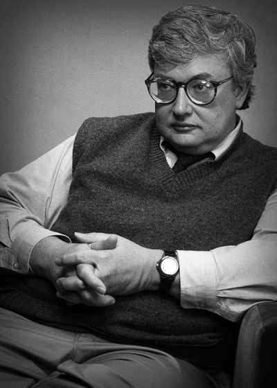 O crítico de cinema Roger Ebert