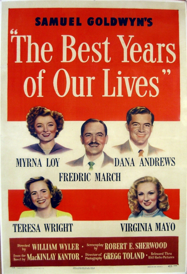Os Melhores Anos de Nossas Vidas (The Best Years of Our Lives), de Wylliam Wyler