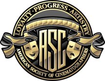 Brasão da ASC: American Society of Cinematographers (photo by btlnews.com)